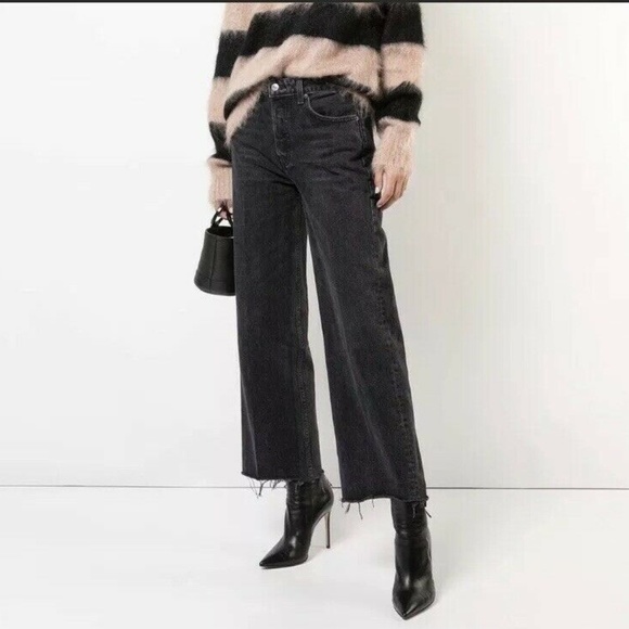 Reformation Denim - REFORMATION Fawcett Jeans Black Pacific Wash